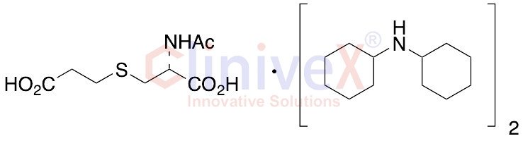 N-Acetyl-S-(2-carboxyethyl)-L-cysteine Bis(dicyclohexylamine) Salt