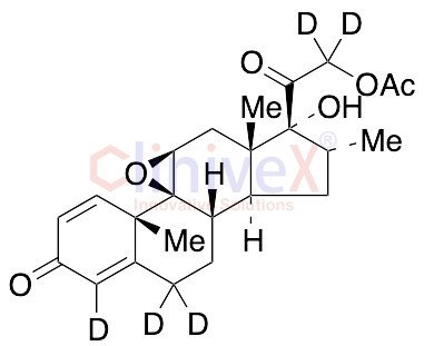 21-O-Acetyl Dexamethasone-d5 9,11-Epoxide (Major)