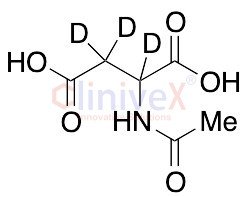 N-Acetyl-D,L-Aspartic Acid 2,3,3-D3