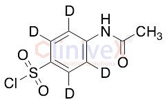4-Acetamidobenzene-d4-sulfonyl Chloride