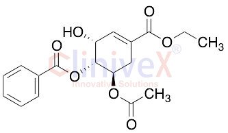 (1R,2R,6R)-6-Acetoxy-4-(ethoxycarbonyl)-2-hydroxycyclohex-3-en-1-yl Benzoate