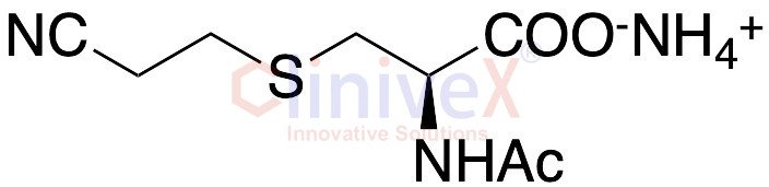 N-Acetyl-S-(2-cyanoethyl)-L-cysteine Ammonium Salt