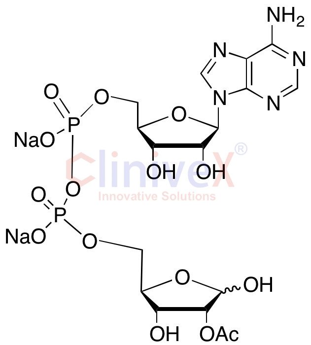 2'/3'-O-Acetyl ADP Ribose, Disodium Salt (A mixture of 2' and 3'-O-Acetyl ADP Ribose)