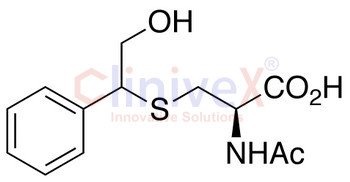 N-Acetyl-S-(2-hydroxy-1-phenylethyl)-L-cysteine + N-Acetyl-S-(2-hydroxy-2-phenylethyl)-L-cysteine (Mixture)