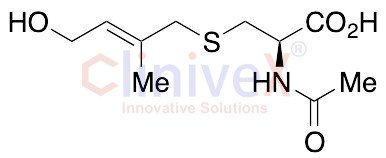 N-Acetyl-S-(4-hydroxy-2-methyl-2-trans-buten-1-yl)-L-cysteine