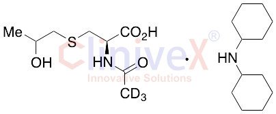N-Acetyl-S-(2-hydroxypropyl)cysteine-d3 Dicyclohexylammonium Salt