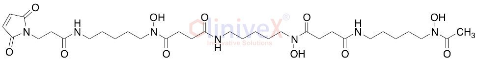 N4-[5-[[4-[[5-(Acetylhydroxyamino)pentyl]amino]-1,4-dioxobutyl]hydroxyamino]pentyl]-N1-[5-[[3-(2,5-dihydro-2,5-dioxo-1H-pyrrol-1-yl)-1-oxopropyl]amino]pentyl]-N1-hydroxybutanediamide