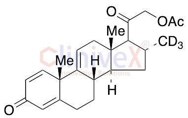 (16Alpha)-21-(Acetyloxy)-16-methyl-d3-pregna-1,4,9(11)-triene-3,20-dione