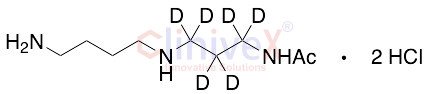 N1-Acetylspermidine-d6 Dihydrochloride