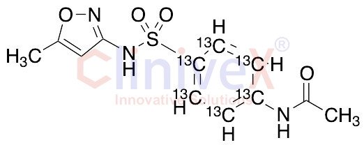 N-Acetyl Sulfamethoxazole-13C6