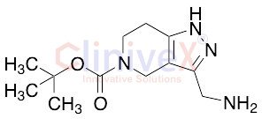 3-Aminomethyl-1,4,6,7-tetrahydro-pyrazolo[4,3-c]pyridine-5-carboxylicacidtert-butylester
