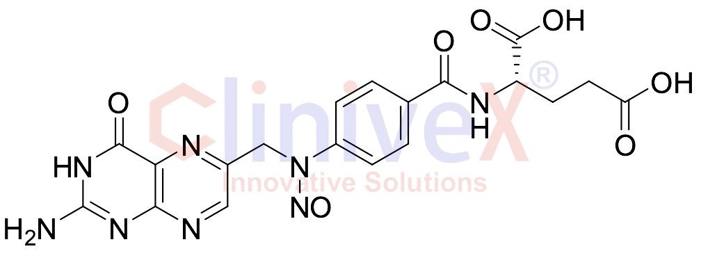 (4-(((2-Amino-4-oxo-3,4-dihydropteridin-6-yl)methyl)(nitroso)amino)benzoyl)-L-glutamic Acid (1mg/mL in DMSO)