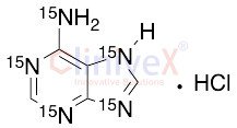 Adenine Hydrochloride-15N5