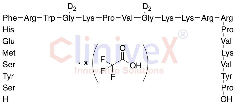 Alpha1-24-Adrenocorticotropic-d4 Hormone TFA Salt
