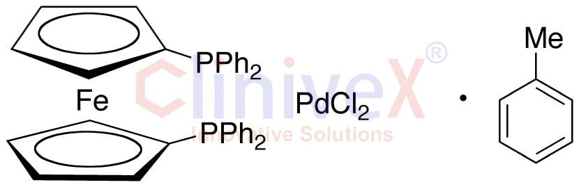 (1,1'-Bis(diphenylphosphino)ferrocene)dichloropalladium Toluene