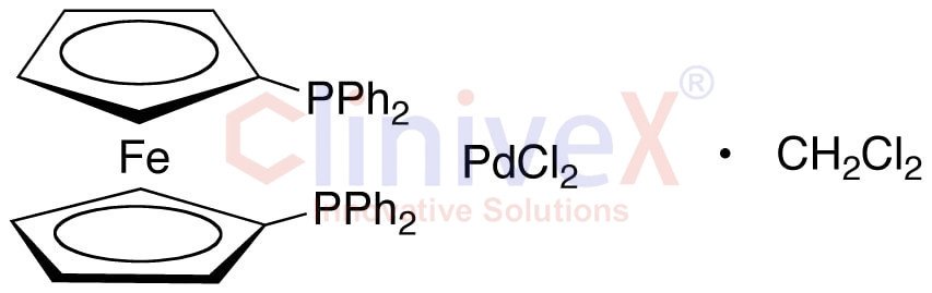(1,1'-Bis(diphenylphosphino)ferrocene)dichloropalladium-dichloromethane