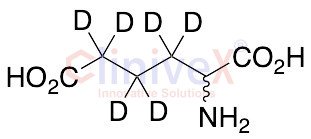 rac Alpha-Aminoadipic Acid-d6 (Major)