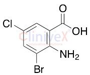 2-Amino-3-bromo-5-chlorobenzoic Acid