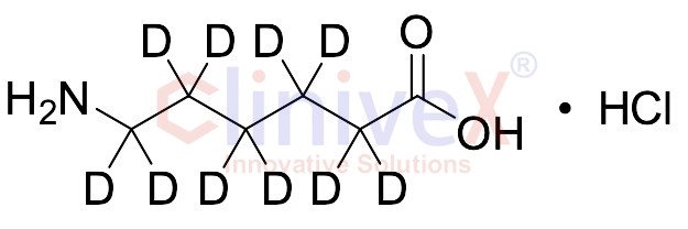 Epsilon-Aminocaproic Acid-d10 Hydrochloride