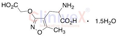 (r,s)-2-Amino-3-[3-(carboxymethoxy)-5-methyl-isoxazol-4 -yl]propionic Acid Sesquihydrate