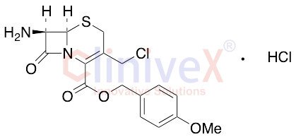 7-Amino-3 chloromethyl-3-cephem-4-carboxylic Acid p-Methoxybenzyl Ester Hydrochloride