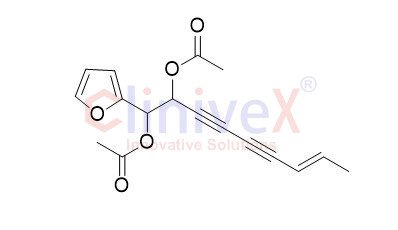 (1,5E,11E)-tridecatriene-7,9-diyne-3,4-diacetate