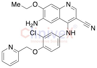 Des-(4-(dimethylamino)-2-butenoyl)-Neratinib