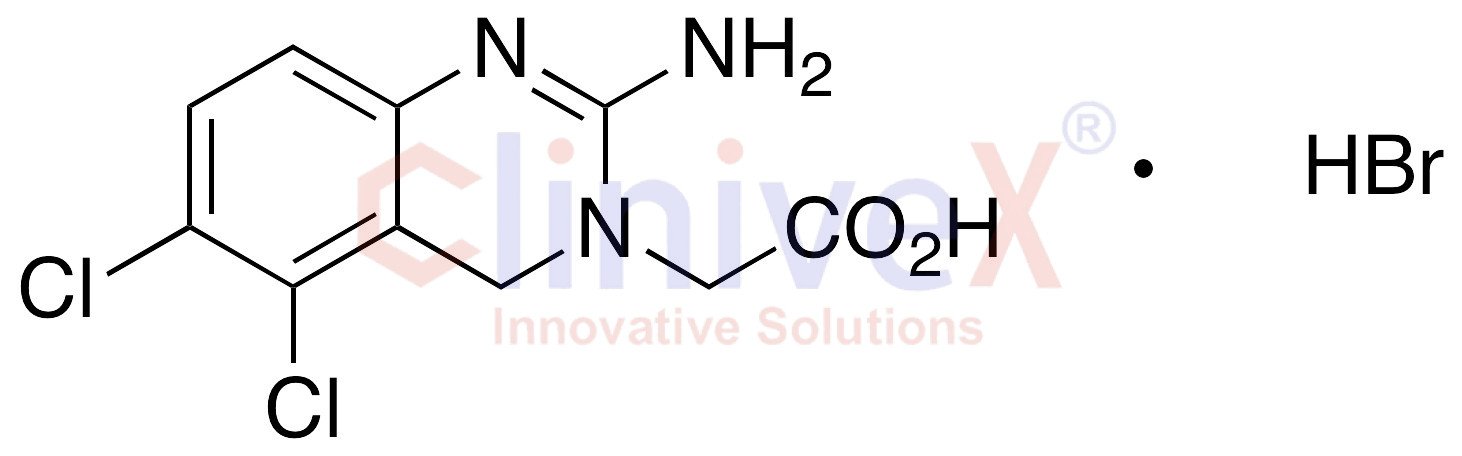 2-Amino-5,6-dichloro-3(4H)-quinazoline Acetic Acid Hydrobromide (Anagrelide Impurity B)