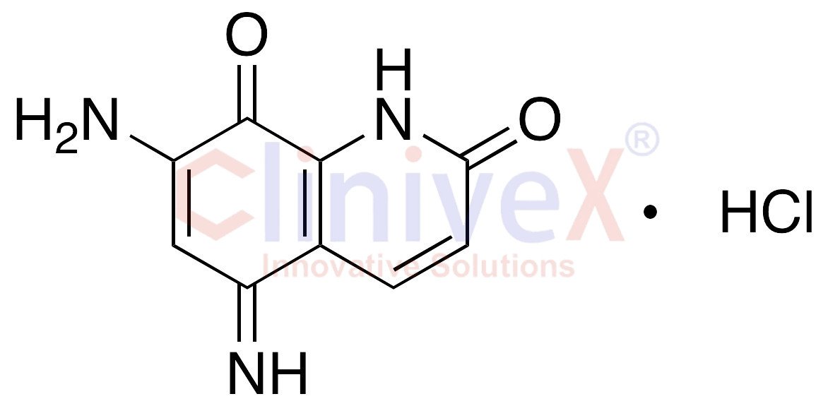 7-Amino-1,5-dihydro-5-imino-2,8-quinolinedione Hydrochloride
