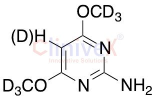 2-Amino-4,6-dimethoxypyrimidine-d6 (Major)
