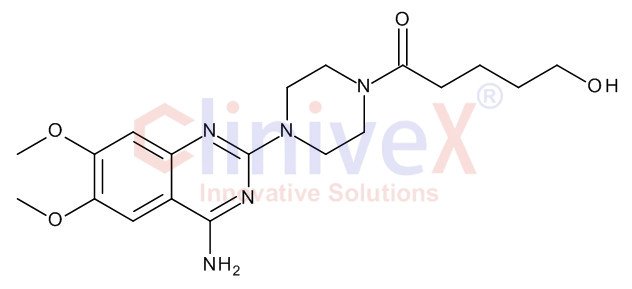 1-[4-(4-Amino-6,7-dimethoxy-2-quinazolinyl)-1-piperazinyl]-5-hydroxy-1-pentanone Hydrochloride