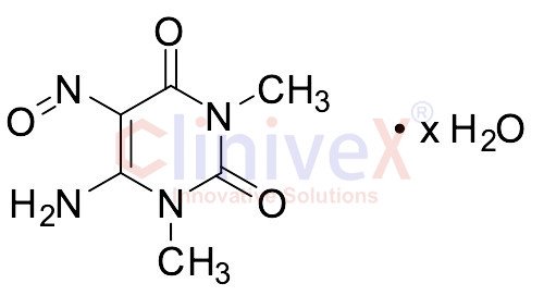 4-Amino-1,3-dimethyl-5-nitrosouracil x-H2O