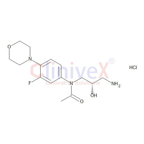 N-[(2S)-3-Amino-2-hydroxypropyl]-N-[3-fluoro-4-(4-orpholinyl)phenyl]acetamide Hydrochloride