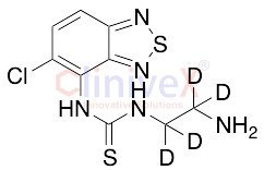 1-(2-Aminoethyl-d4)-3-(5-chlorobenzo[c][1,2,5]thiadiazol-4-yl)thiourea