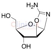O,N-Aminomethanylylidene-beta-D-arabinofuranose