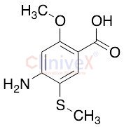 4-Amino-2-methoxy-5-(methylthio)benzoic Acid