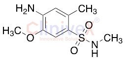 4-Amino-5-methoxy-2-methyl-nmethylbenzenesulfonamide