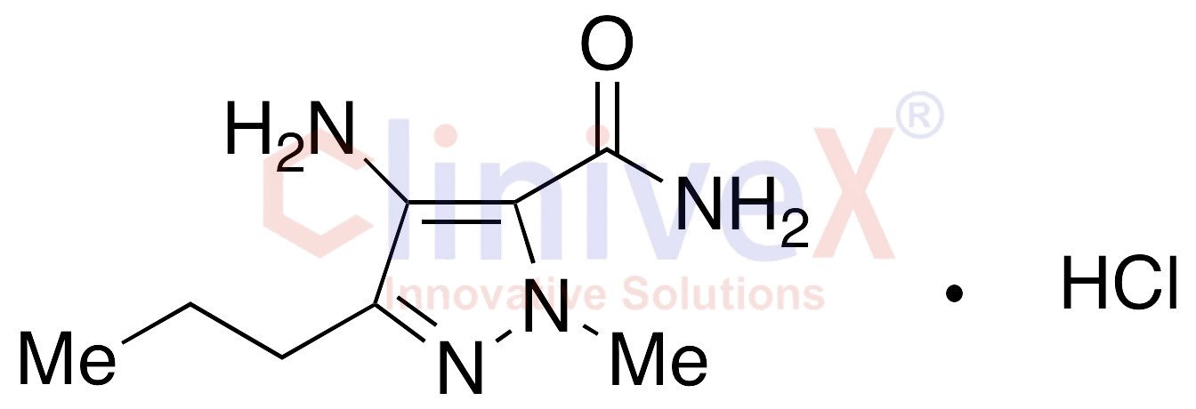 4-Amino-1-methyl-3-propyl-1H-pyrazole-5-carboxamide Hydrochloride