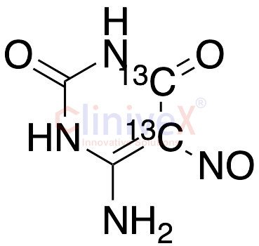 6-Amino-5-nitrosouracil-13C2