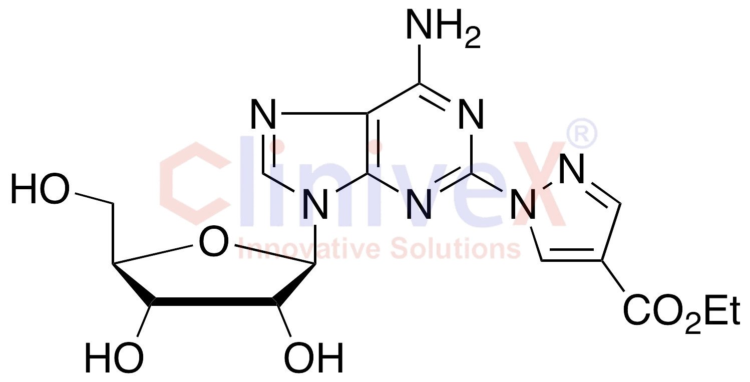 1-(6-Amino-9-Beta-D-ribofuranosyl-9H-purin-2-yl)-1H-pyrazole-4-carboxylic AcidEthyl Ester