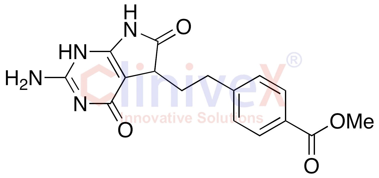 4-[2-(2-Amino-4,5,6,7-tetrahydro-4,6-dioxo-3H-pyrrolo[2,3-d]pyrimidin-5-yl)ethyl]benzoic Acid Methyl Ester
