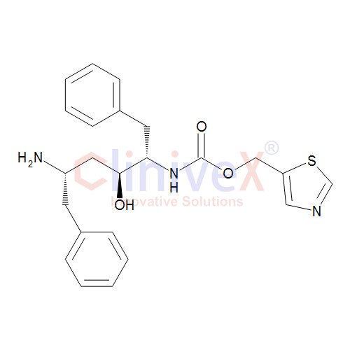 2S,3S,5S-5-Amino-2-[N-[[(5-thiozolyl)methoxy]carbonyl]amino]-1,6-diphenyl-3-hydroxyhexane