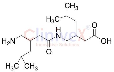 3-[[[3-(Aminomethyl)-5-methyl-1-oxohexyl]amino]methyl]-5-methyl-hexanoic Acid