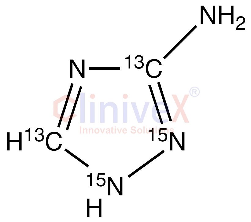 Amitrole-13C2,15N2