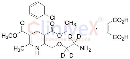 Amlodipine-d4 Maleic Acid Salt