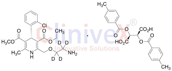 (S)-Amlodipine-d4 Di-p-Toluoyl-D-tartrate