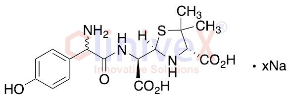 Amoxycilloic Acid Sodium Salt (Mixture of Diastereomers)