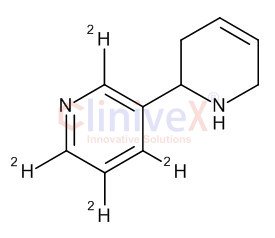 (R,S)-Anatabine-2,4,5,6-d4