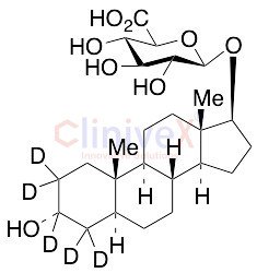 Androstane-3Alpha,17Beta-diol 17-Glucuronide-d5