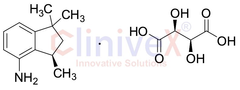 (R)-4-Amino-1,1,3-trimethylindane D-Tartaric Acid